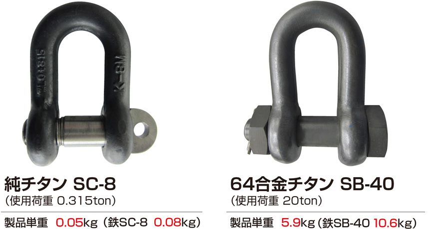 その他のシャックル | 関西工業株式会社